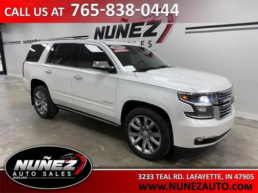 WHITE 2017 Chevrolet Tahoe Premier