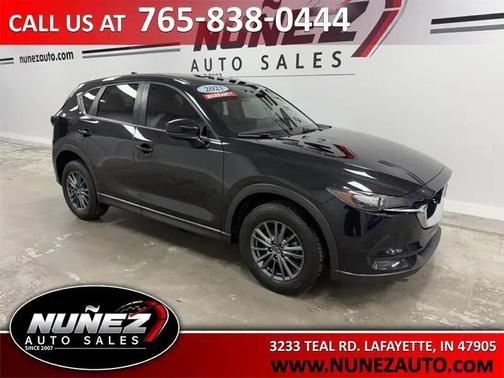 Jet Black Mica 2021 Mazda CX-5 Touring