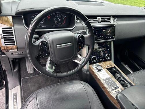 Santorini Black Metallic 2019 Land Rover Range Rover 3.0L V6 Supercharged HSE