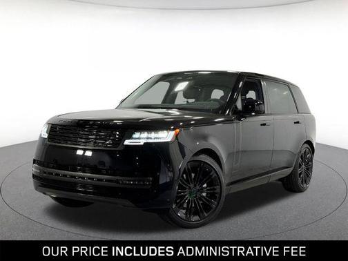 Santorini Black Metallic 2026 Land Rover Range Rover P400 SE 7 Seat