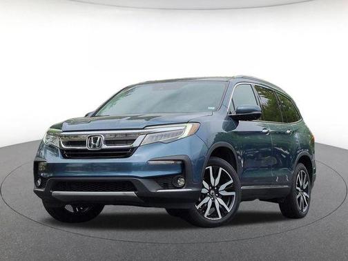 Steel Sapphire Metallic 2022 Honda Pilot Touring 8-Passenger