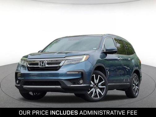 Steel Sapphire Metallic 2022 Honda Pilot Touring 8-Passenger