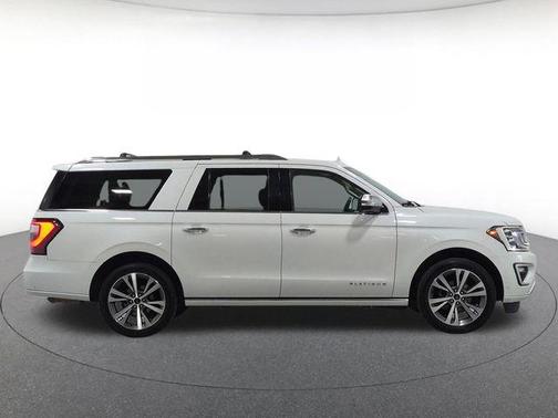 Star White Metallic Tri-Coat 2021 Ford Expedition Max Platinum