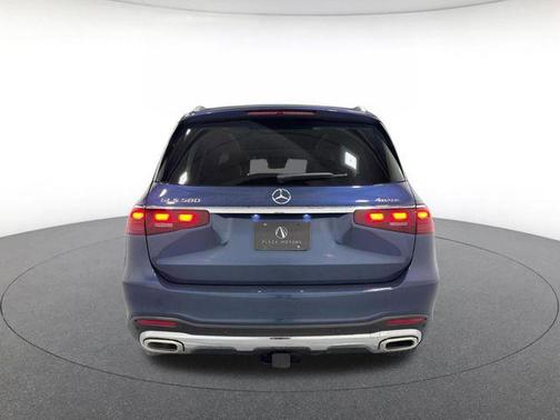 Twilight Blue Metallic 2024 Mercedes-Benz GLS 580 4MATIC