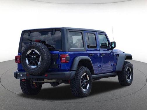 Ocean Blue Metallic Clearcoat 2019 Jeep Wrangler Unlimited Rubicon