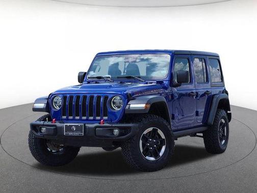 Ocean Blue Metallic Clearcoat 2019 Jeep Wrangler Unlimited Rubicon