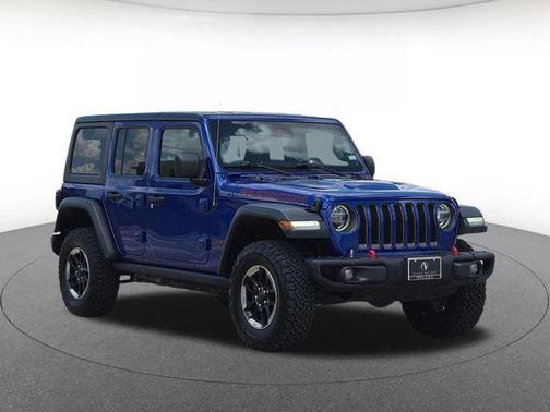 Ocean Blue Metallic Clearcoat 2019 Jeep Wrangler Unlimited Rubicon