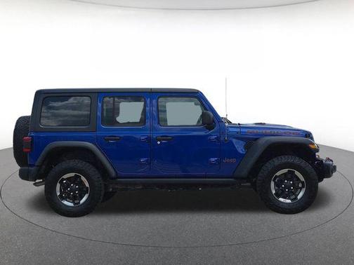 Ocean Blue Metallic Clearcoat 2019 Jeep Wrangler Unlimited Rubicon