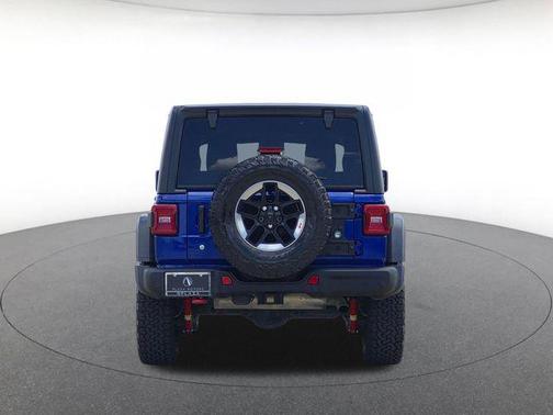 Ocean Blue Metallic Clearcoat 2019 Jeep Wrangler Unlimited Rubicon