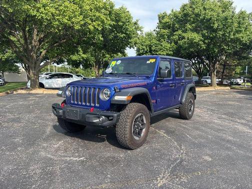 Ocean Blue Metallic Clearcoat 2019 Jeep Wrangler Unlimited Rubicon