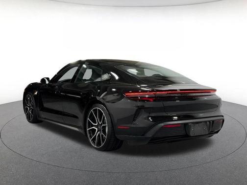 Black 2025 Porsche Taycan Turbo