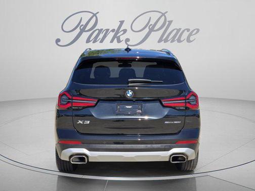 Black Sapphire Metallic 2022 BMW X3 sDrive30i