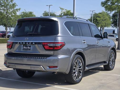 Gun Metallic 2022 Nissan Armada Platinum 2WD