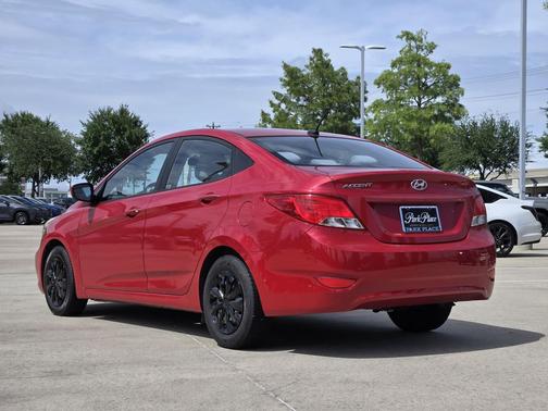 Red Metallic 2016 Hyundai Accent SE