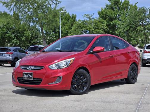 Red Metallic 2016 Hyundai Accent SE