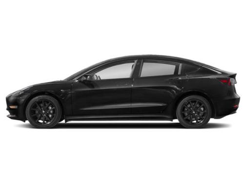 Solid Black 2022 Tesla Model 3 Performance