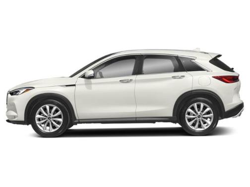 Lunar White 2022 INFINITI QX50 LUXE