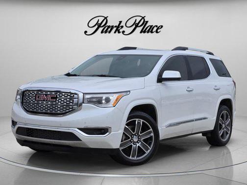 White Frost Tricoat 2017 GMC Acadia Denali