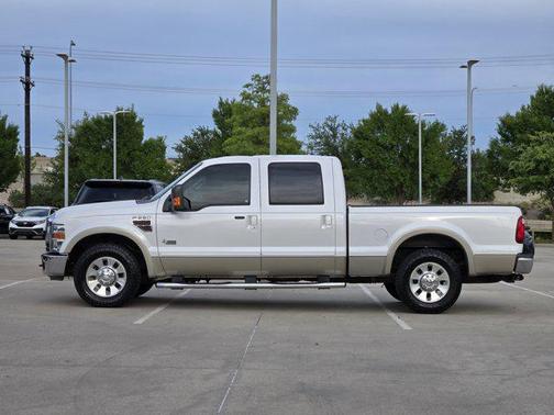 White Platinum Metallic Tri-Coat 2010 Ford F-250 Lariat