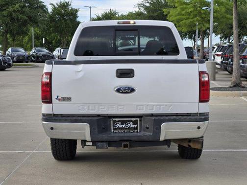 White Platinum Metallic Tri-Coat 2010 Ford F-250 Lariat
