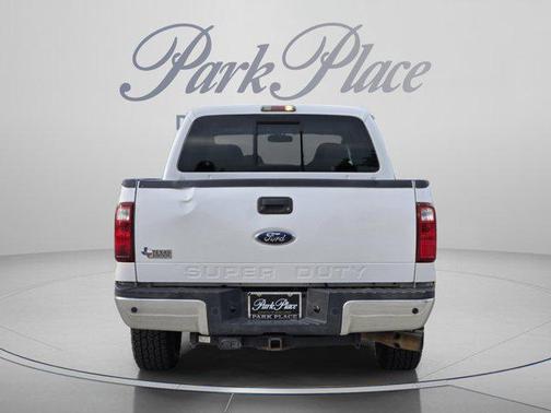 White Platinum Metallic Tri-Coat 2010 Ford F-250 Lariat