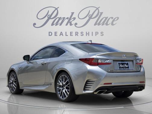 Silver Lining Metallic 2018 Lexus RC 350 Base