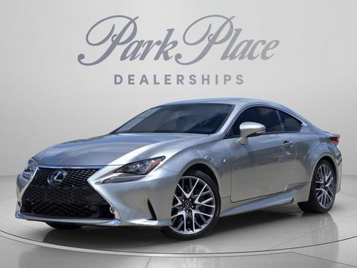 Silver Lining Metallic 2018 Lexus RC 350 Base