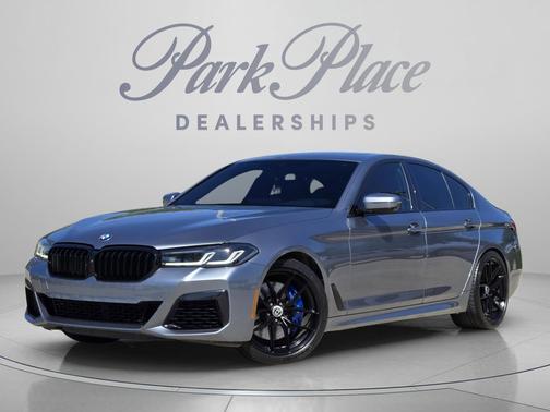 Bluestone Metallic 2022 BMW M550 i Xdrive