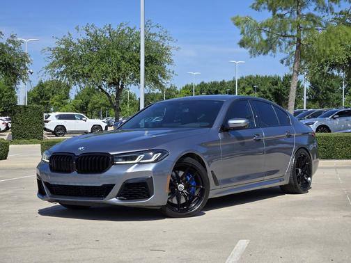 Bluestone Metallic 2022 BMW M550 i Xdrive