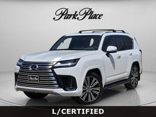 Eminent White Pearl 2025 Lexus LX 600 Luxury