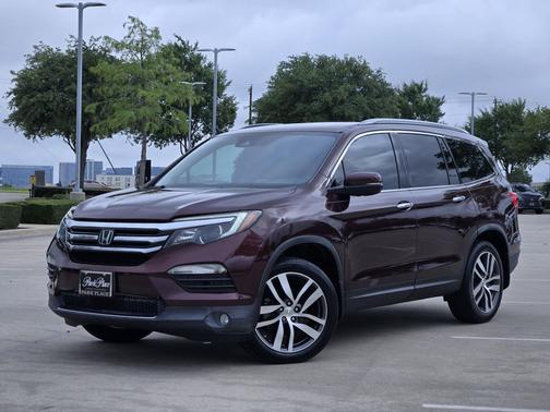 Dark Cherry Pearl 2017 Honda Pilot Touring