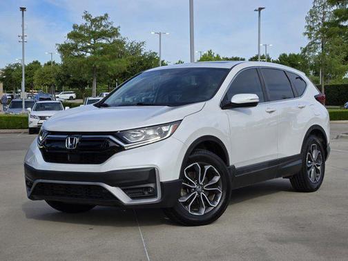 Platinum White Pearl 2021 Honda CR-V AWD EX