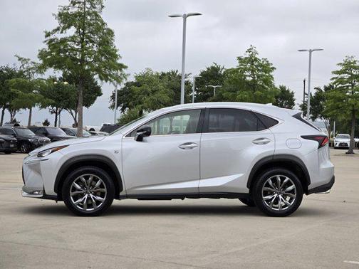 Silver Lining Metallic 2017 Lexus NX 200t F Sport