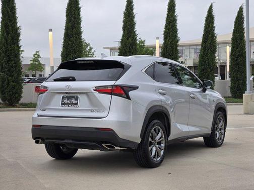Silver Lining Metallic 2017 Lexus NX 200t F Sport