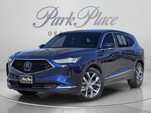 Fathom Blue Pearl 2022 Acura MDX Technology Package