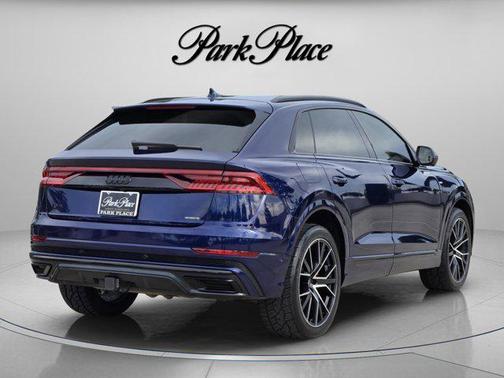 Blue Metallic 2021 Audi Q8 55 Premium Plus