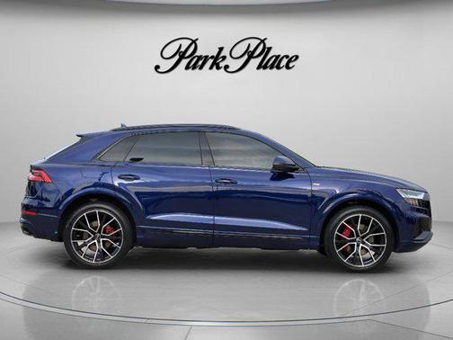 Blue Metallic 2021 Audi Q8 55 Premium Plus