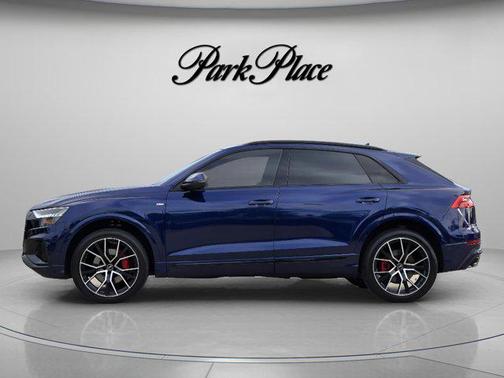 Blue Metallic 2021 Audi Q8 55 Premium Plus