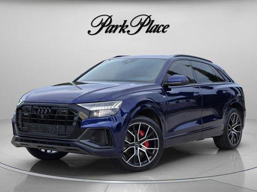 Blue Metallic 2021 Audi Q8 55 Premium Plus