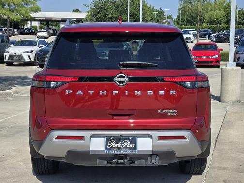 Scarlet Ember Tintcoat 2022 Nissan Pathfinder Platinum 4WD