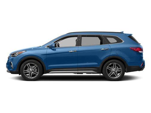 Storm Blue 2017 Hyundai SANTA FE Limited