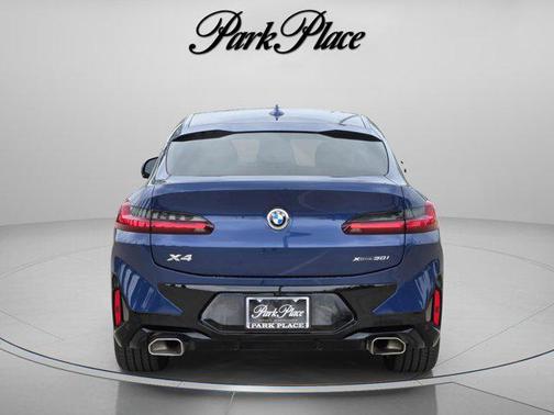 Blue Metallic 2024 BMW X4 xDrive30i