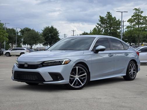 Lunar Silver Metallic 2022 Honda Civic Touring