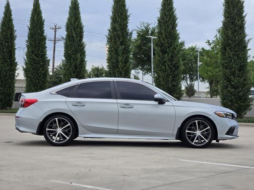 Lunar Silver Metallic 2022 Honda Civic Touring