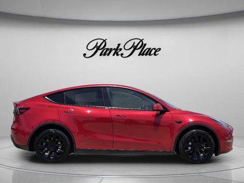 Red Multi-Coat 2023 Tesla Model Y Long Range Dual Motor All-Wheel Drive