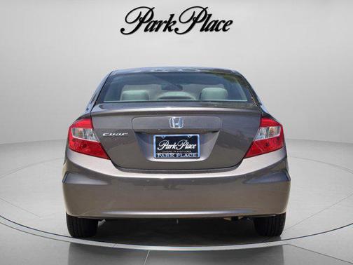 Gray 2012 Honda Civic LX