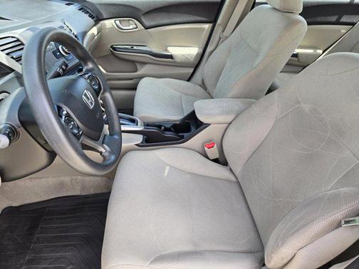 Gray 2012 Honda Civic LX