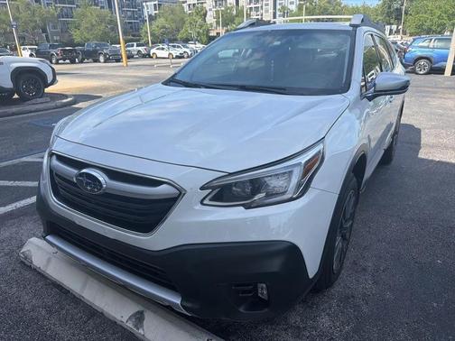 White 2022 Subaru Outback Touring XT