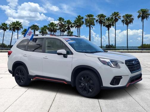 White 2023 Subaru Forester Sport
