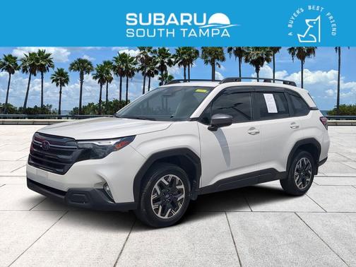 White 2025 Subaru Forester Premium